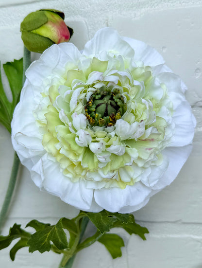 21” Faux Ranunculus Bundle | Set of 3 Stems