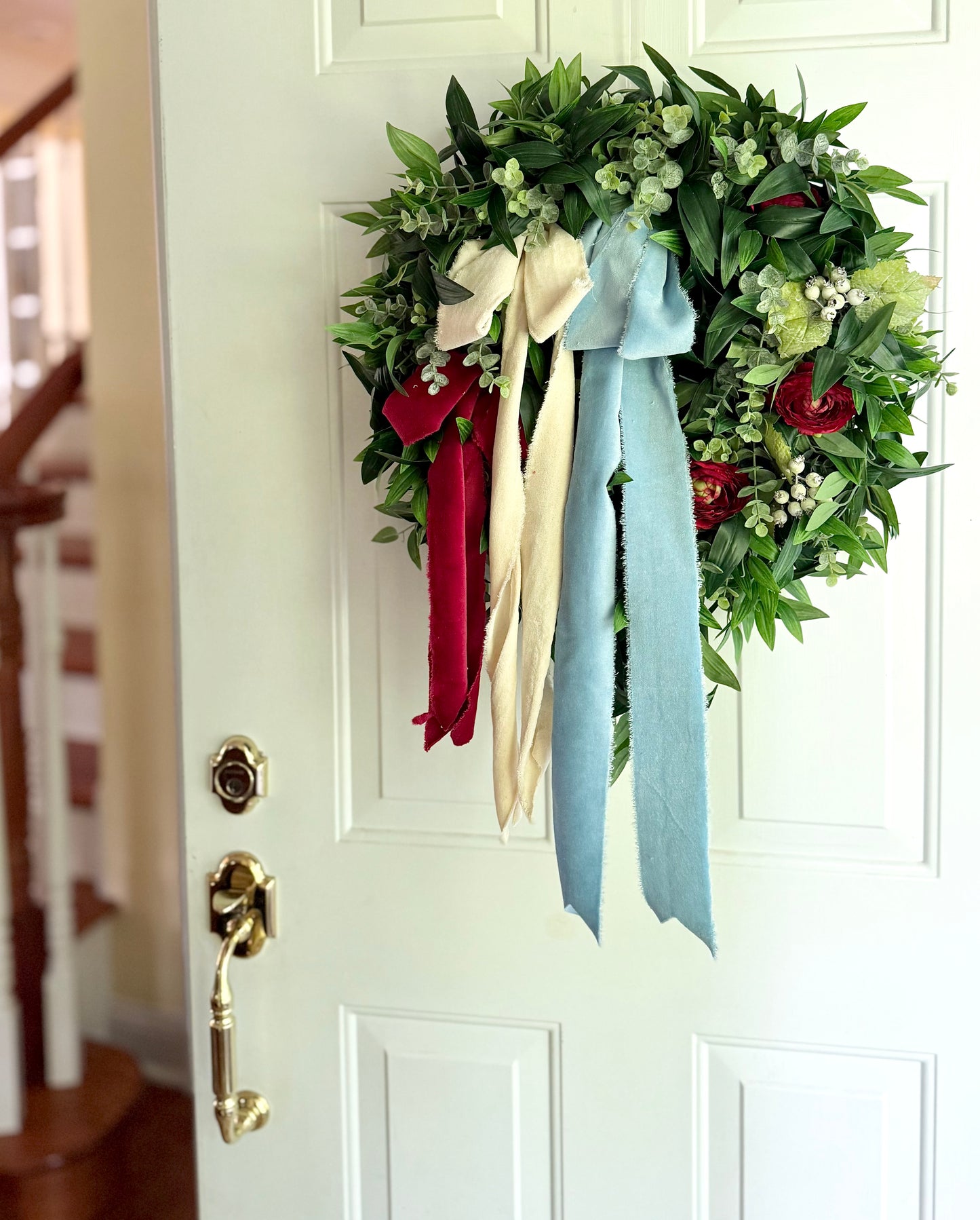 Americana Ribbon Wreath | Small