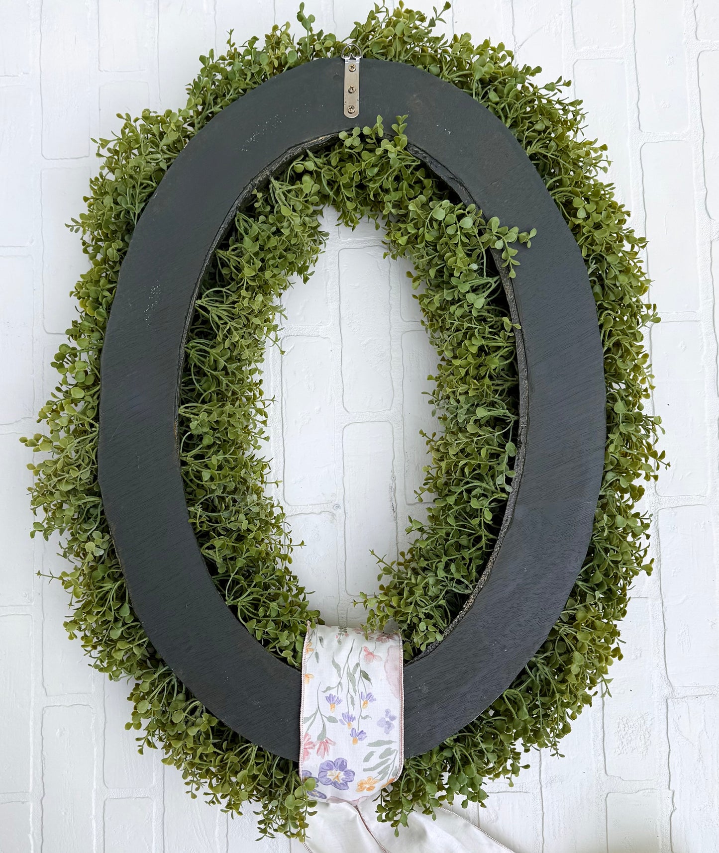 XL Faux Sedum Year-Round Greenery Wreath