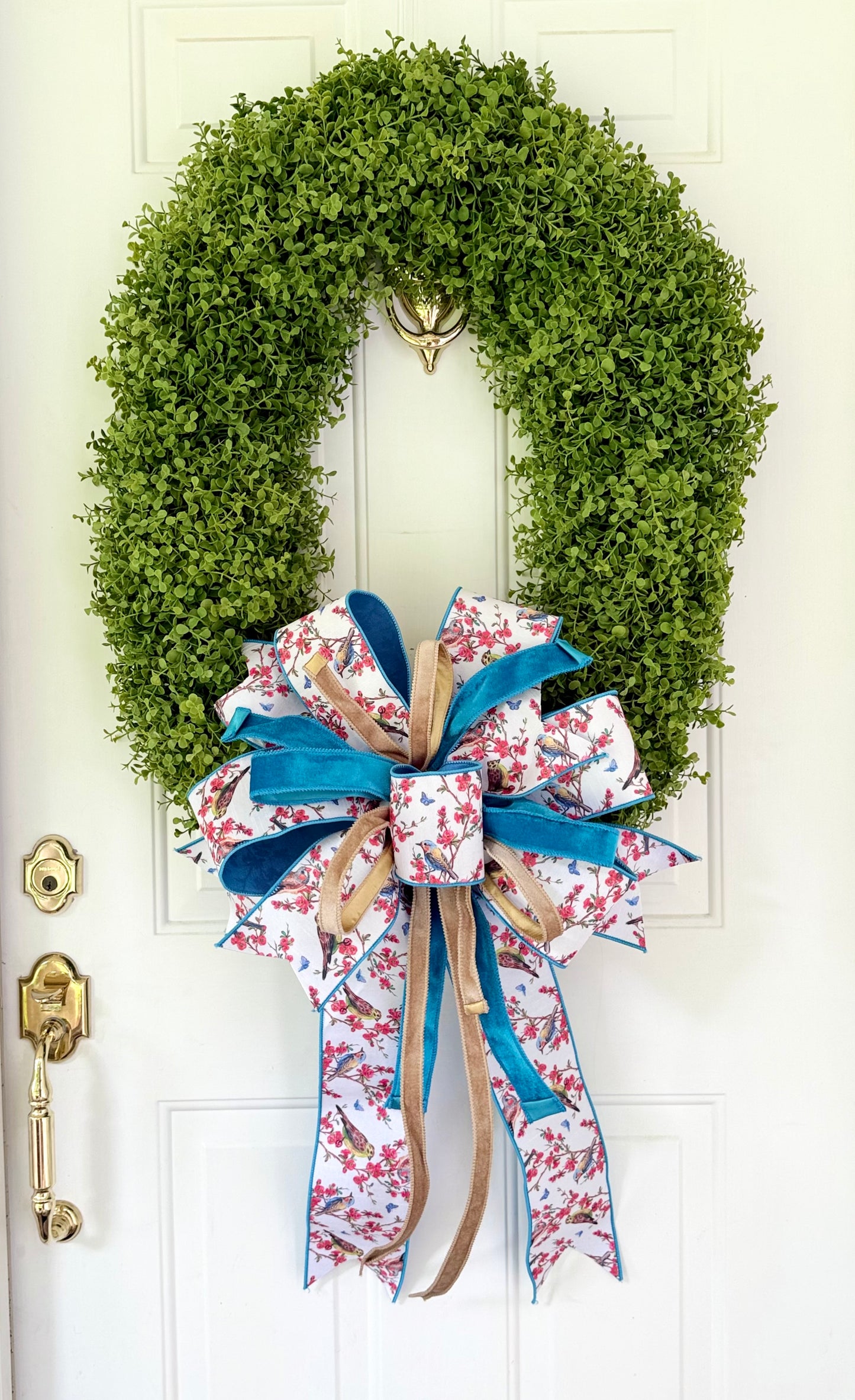 Birdsong Blue Bow