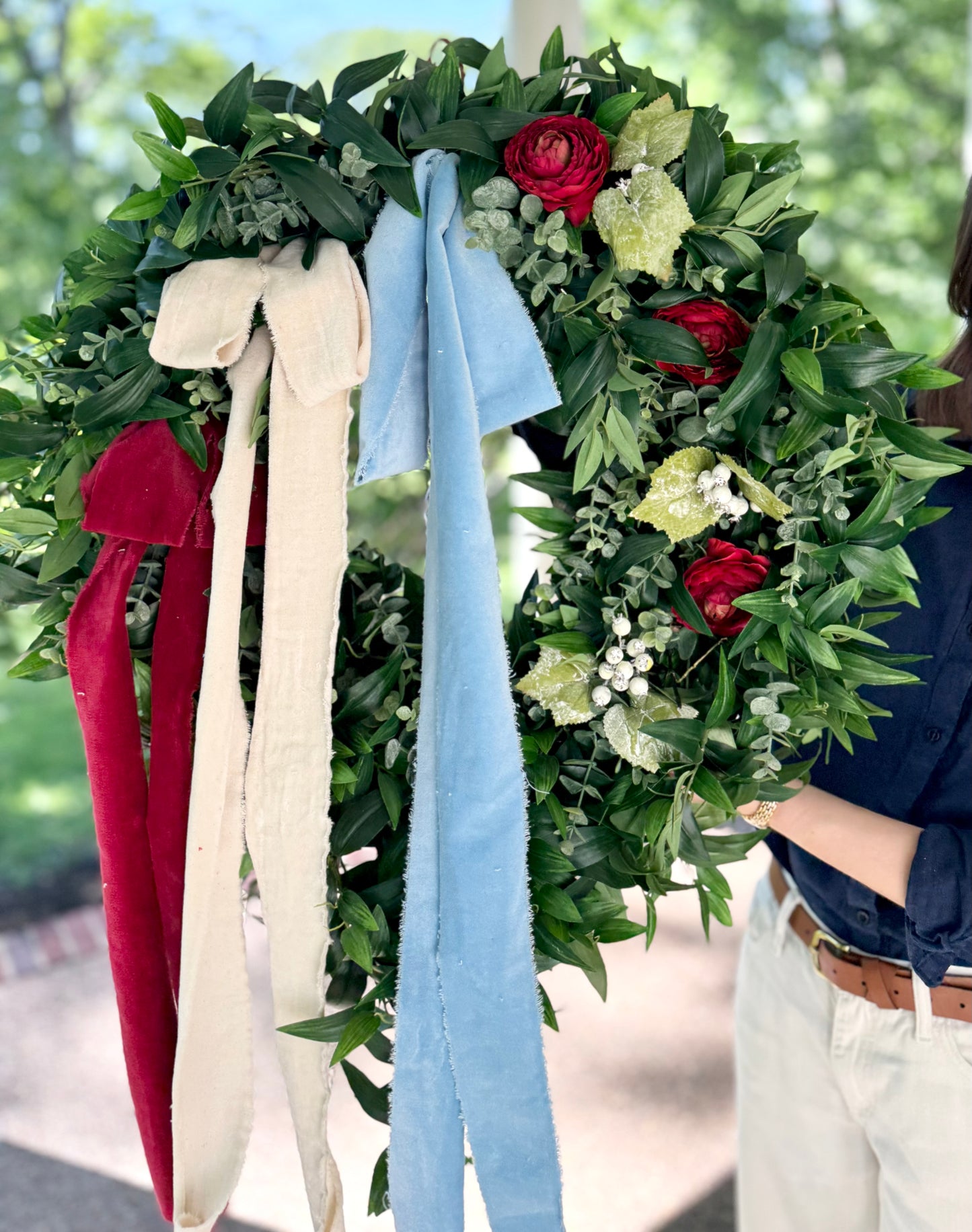 American Ribbon Wreath | Large