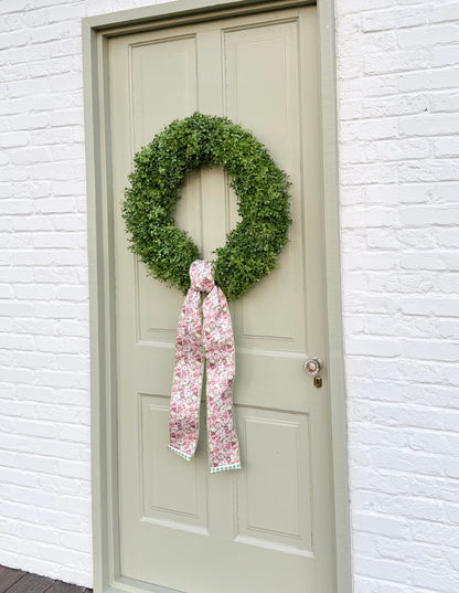 24” Faux Sedum Year-Round Greenery Wreath