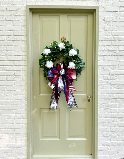 Southern Americana Camellia Wreath